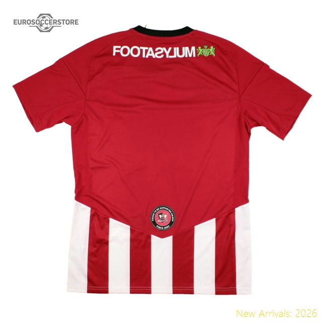 Non-League 2023-2024 Home Uniform Exeter City Football Shirt-Jersey Chest: 2026 World Cup Soccer Kits
