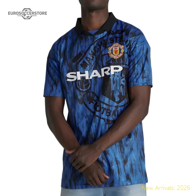 1992-1993 Man Utd Away Retro Shirt (Phelan 23)-Football Jersey Hub