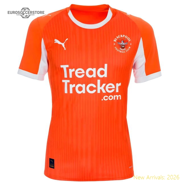 2025-2026 Blackpool Home Shirt - Kids-Vantage Point Soccer
