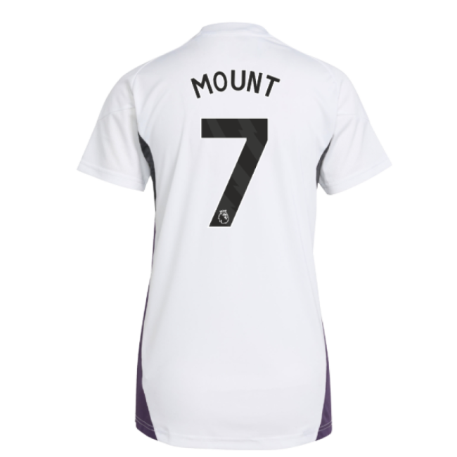 2025-2026 Man Utd Training Jersey (White) - Womens (Mount 7)-Football Jersey Hub