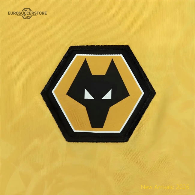 2025-2026 Wolves Long Sleeve Home Shirt-Vantage Point Soccer