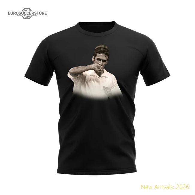 Raul Real Madrid Legend T-Shirt (Black)-BuySoccerJersey Hub