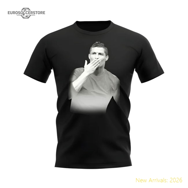 Cristiano Ronaldo Legend T-Shirt (Black)-Football Jersey Hub