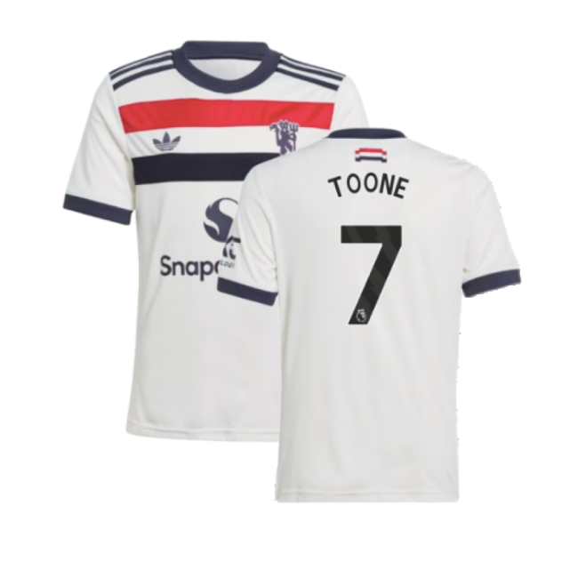 2024-2025 Man Utd Third Shirt (Kids) (Toone 7)-Football Jersey Hub