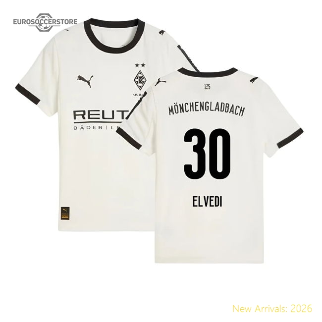 Borussia Mgb 2025-2026 Home Uniform Football Top (Kids)-Jersey Chest: 2026 World Cup Soccer Kits