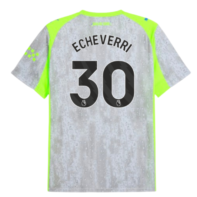 2025-2026 Man City Third Shirt (Echeverri 30)-Football Jersey Hub