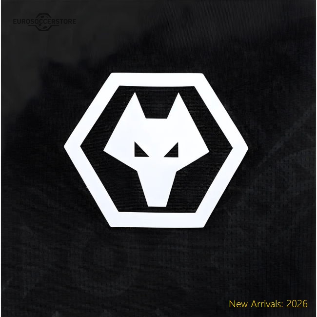 2025-2026 Wolves Goalkeeper Home Shirt (Black)-Vantage Point Soccer