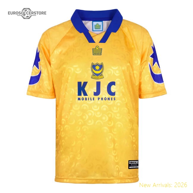 Portsmouth 1998 Admiral Retro Away Jersey Fan Match Day Apparel-PitchVibe Kits