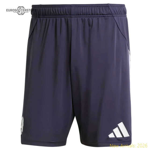 2025-2026 Man Utd Away Shorts (Aurora Plum)-Football Jersey Hub