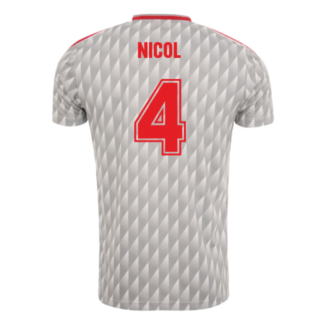 Club Teams,Liverpool 1989-1991 Liverpool Away Candy Retro Shirt (Nicol...-Jersey Chest: 2026 World Cup Soccer Kits