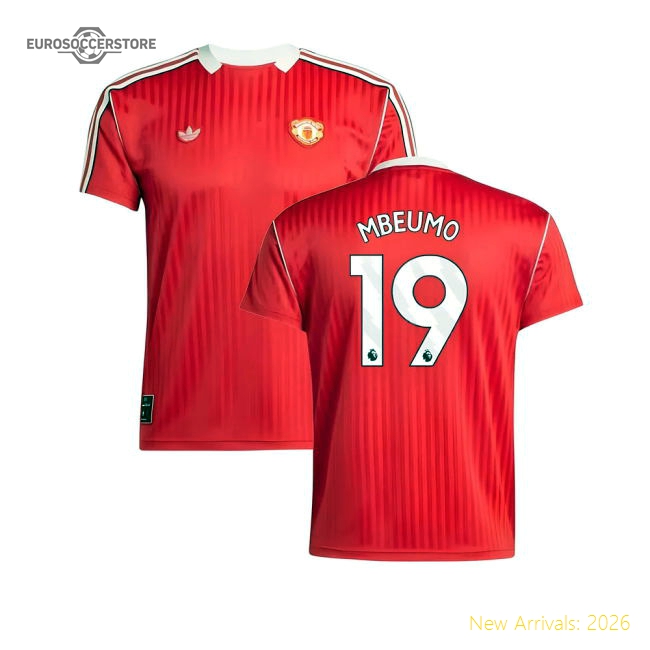 Manchester United Terrace Icons Shirt (Red) (Mbeumo 19)-Football Jersey Hub