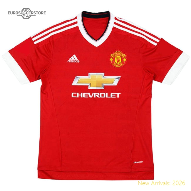 Manchester United 2015-16 Home Shirt (Memphis #7) (2XL) (Excellent)-Football Jersey Hub