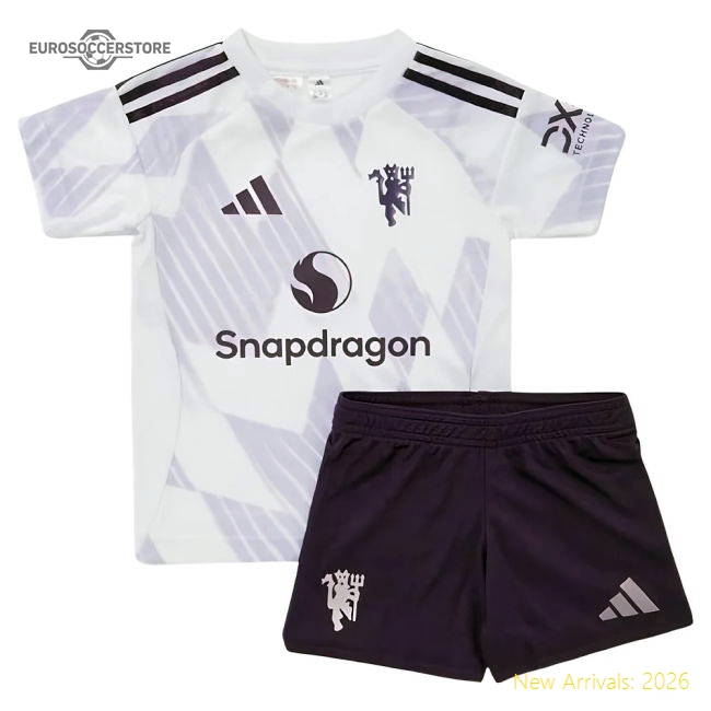 2025-2026 Man Utd Away Baby Kit (Neville 2)-Football Jersey Hub
