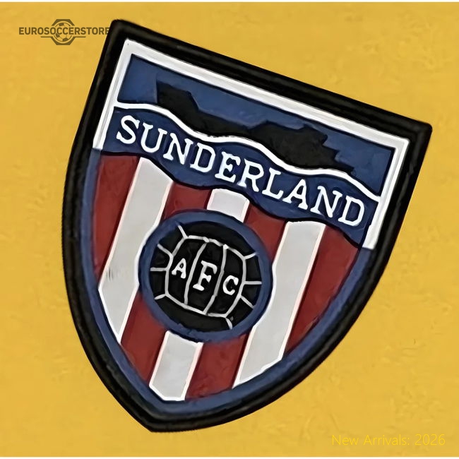1986-1988 Sunderland Third Retro Shirt (Yellow)-Football Shirts Shop