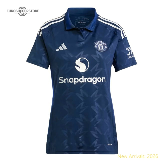 2024-2025 Man Utd Away Shirt (Womens)-Football Jersey Hub