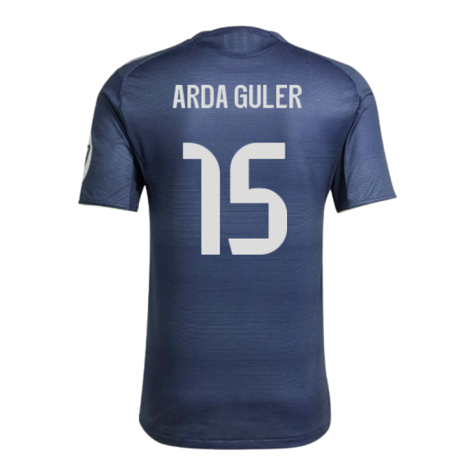 2025-2026 Real Madrid Authentic Away Shirt (Arda Guler 15)-Football Shirts Shop