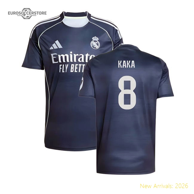 2025-2026 Real Madrid Away Shirt (Kaka 8)-Football Shirts Shop
