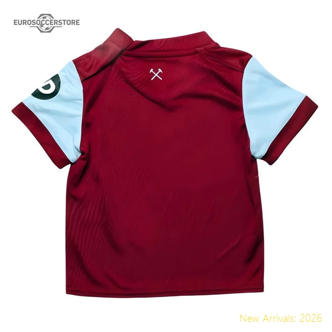 2023-2024 West Ham Home Baby Kit (Your Name)-Vantage Point Soccer