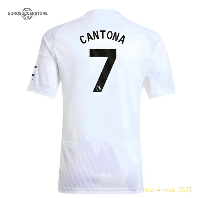 2025-2026 Man Utd Away Shirt (Kids) (Cantona 7)-Football Jersey Hub