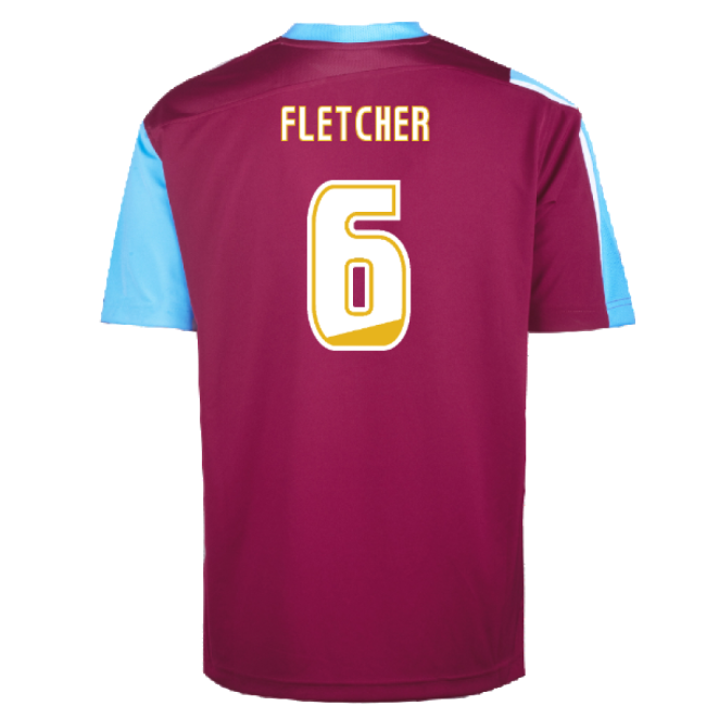 2005 West Ham Home Play Off Final Shirt (Fletcher 6)-Vantage Point Soccer