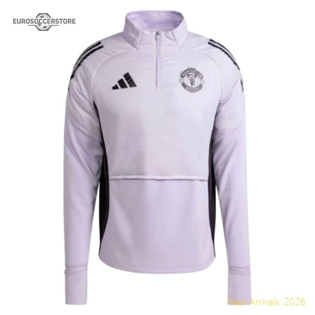 2025-2026 Man Utd Wind Top (Purple Tint)-Football Jersey Hub
