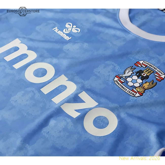 2025-2026 Coventry City Home Shirt - Kids-Vantage Point Soccer
