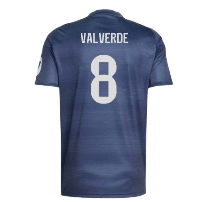2025-2026 Real Madrid Away Shirt (Valverde 8)-Football Shirts Shop