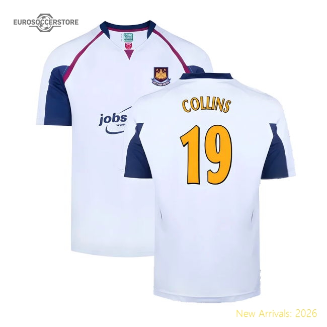 2006 West Ham FA Cup Final Shirt (Collins 19)-Vantage Point Soccer