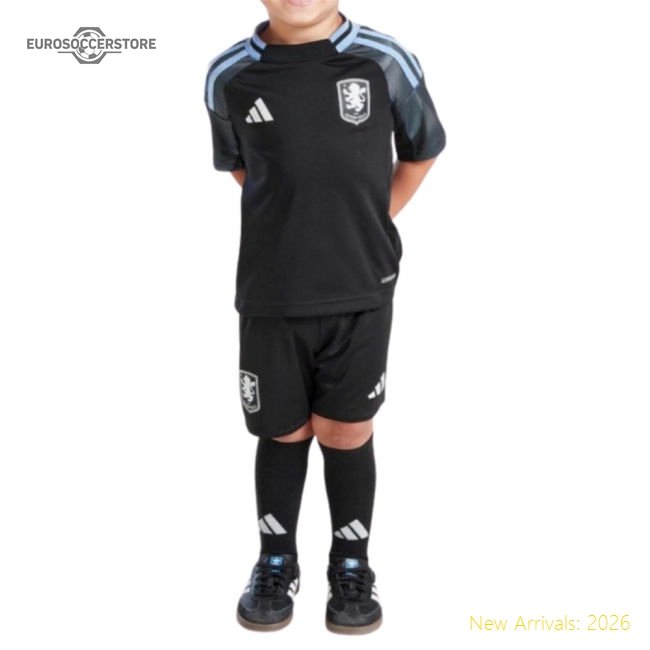 2025-2026 Aston Villa Away Mini Kit (Elliot 9)-PitchVibe Kits