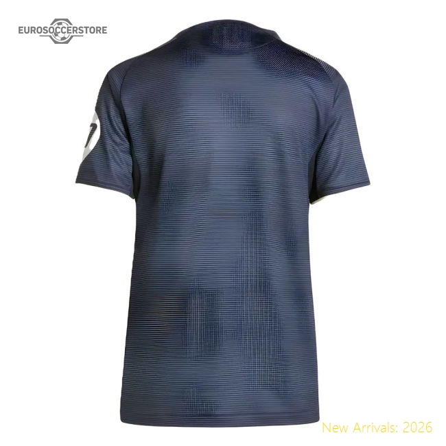 2025-2026 Real Madrid Authentic Away Shirt (Ladies) (Tchouameni 14)-PitchVibe Kits