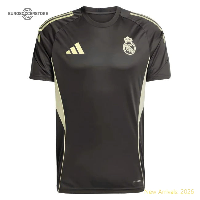 2025-2026 Real Madrid Training Jersey (Utility Grey)-BuySoccerJersey Hub