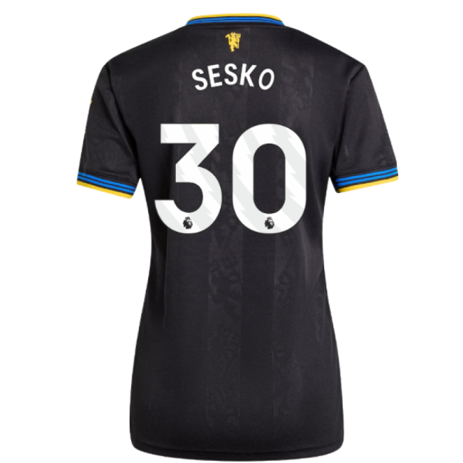 2025-2026 Man Utd Authentic Third Shirt (Womens) (Sesko 30)-Football Jersey Hub