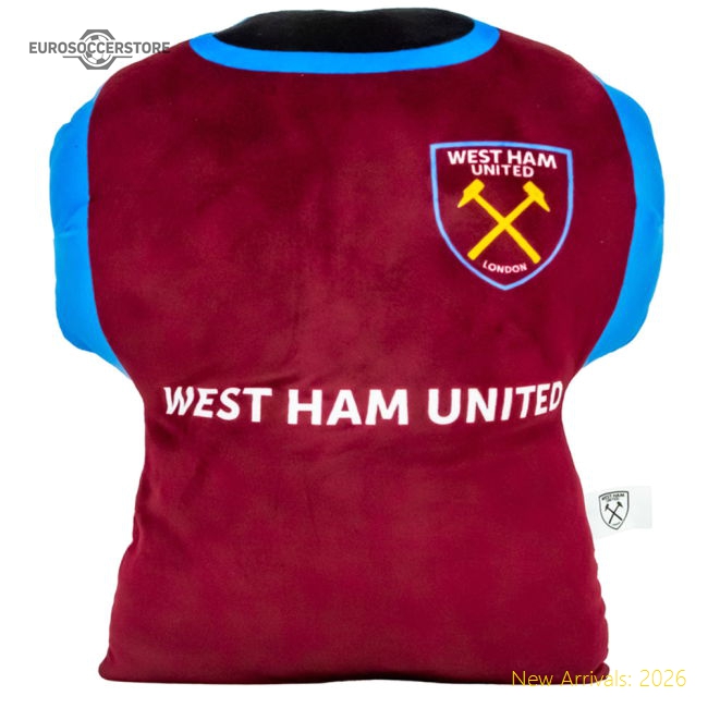West Ham United FC Shirt Cushion-Vantage Point Soccer