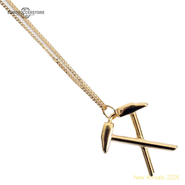 West Ham United FC 18ct Gold Plated on Silver Pendant & Chain-Vantage Point Soccer