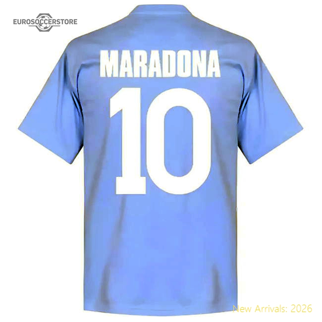 Napoli Maradona 10 Team T-Shirt - Sky-Vantage Point Soccer