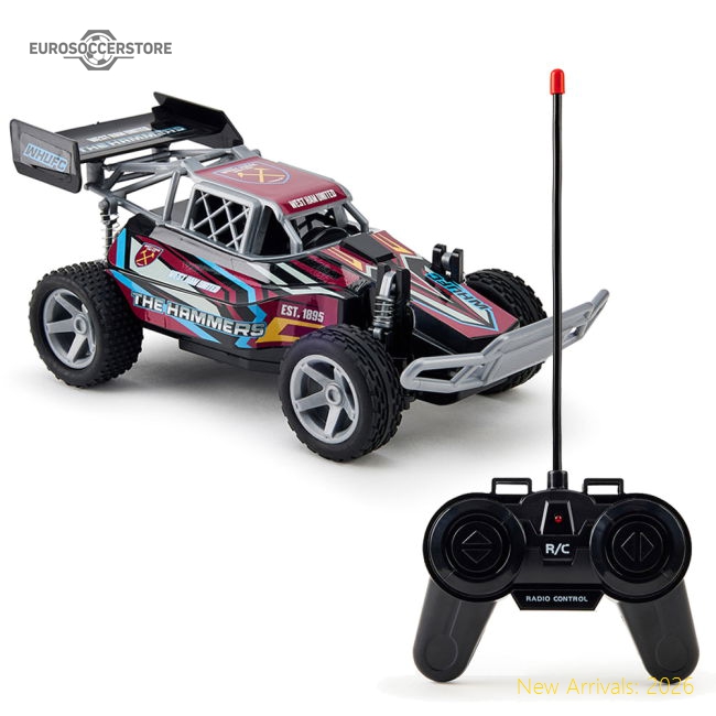 West Ham United FC Radio Control Speed Buggy 1:18 Scale-Vantage Point Soccer
