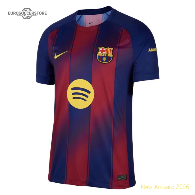 2025-2026 Barcelona Home Shirt (F.De Jong 21)-PitchVibe Kits