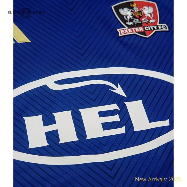 Non-League 2025-2026 Away Gear Exeter City Football Match Kit-Jersey Chest: 2026 World Cup Soccer Kits
