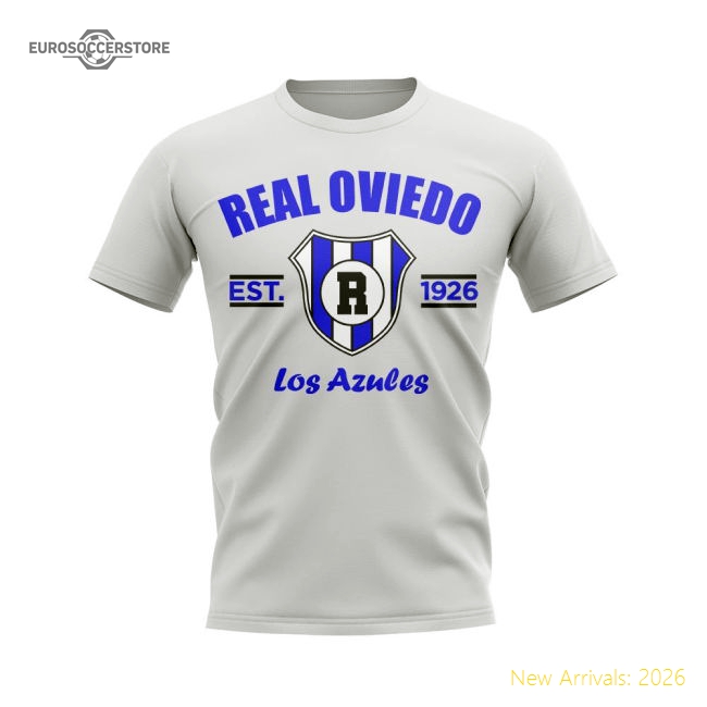 Real Oviedo Established Football T-Shirt (White)-ly44