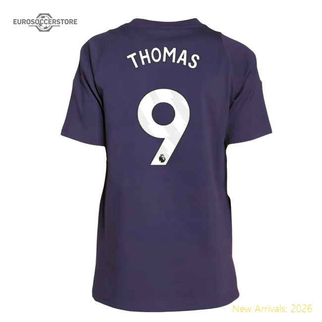 2025-2026 Man Utd Training Tee (Aurora Plum) - Kids (Thomas 9)-Football Jersey Hub