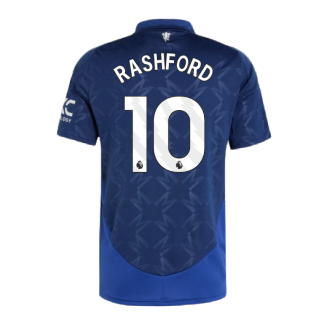 2024-2025 Man Utd Away Shirt (Rashford 10)-Football Jersey Hub