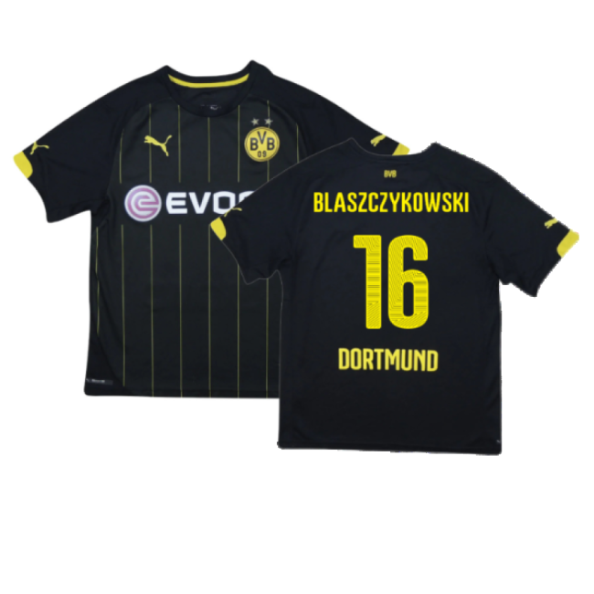 Borussia Dortmund 2014-16 Away Shirt ((Very Good) S) (Blaszczykowski 16)-Football Jersey Hub