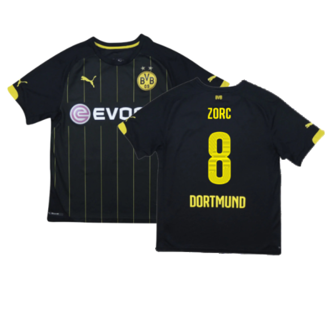 Borussia Dortmund 2014-16 Away Shirt ((Very Good) S) (Zorc 8)-Football Jersey Hub