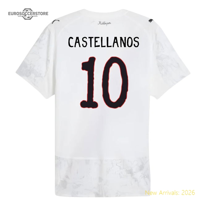 2025-2026 KIDSUPER x Manchester City CWC Authentic Shirt (White) (Castellanos 10)-Football Shirts Shop