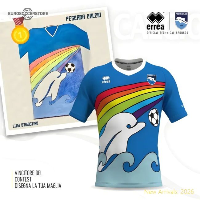 2020 Pescara Special Edition Rainbow Shirt-Vantage Point Soccer