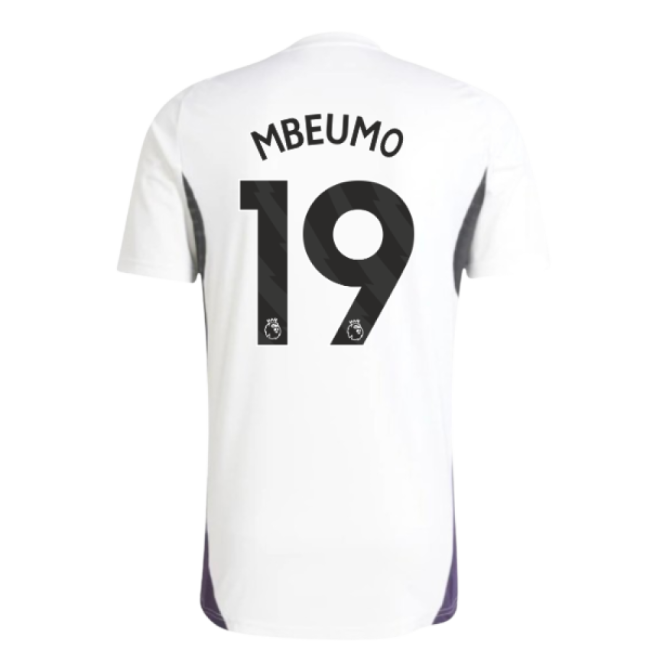 2025-2026 Man Utd Training Jersey (White) (Mbeumo 19)-Football Jersey Hub