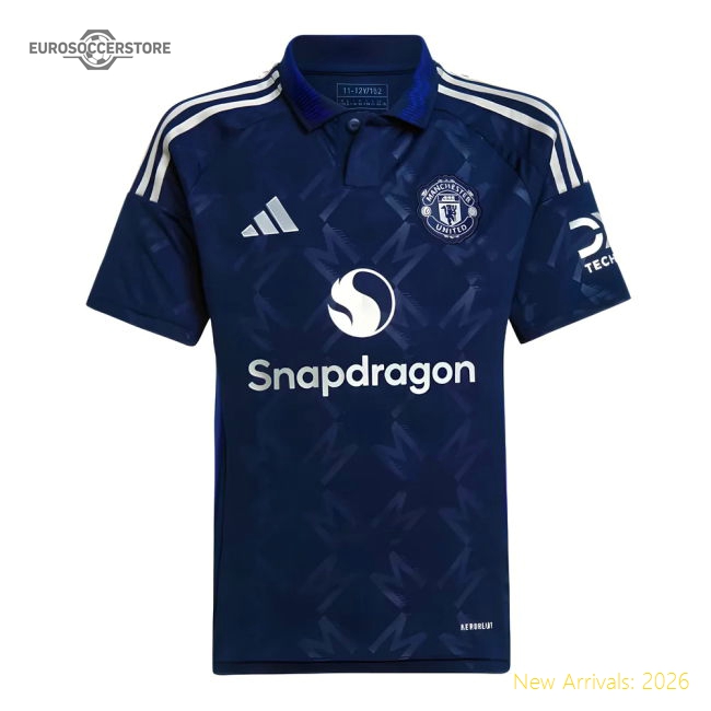 2024-2025 Man Utd Away Shirt (Kids)-Football Jersey Hub