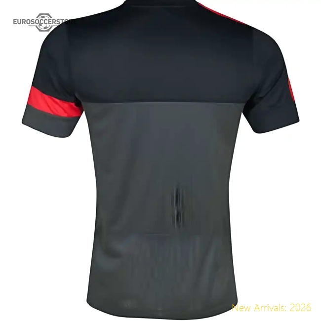 2012-13 Man Utd Nike Training Shirt (Black) - Kids-Football Jersey Hub