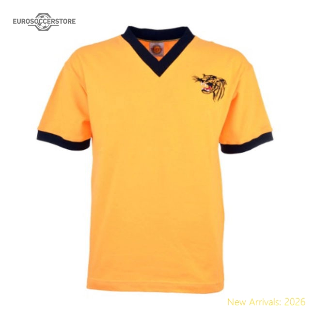 Hull City 1957-1960 Retro Football Shirt-Vantage Point Soccer