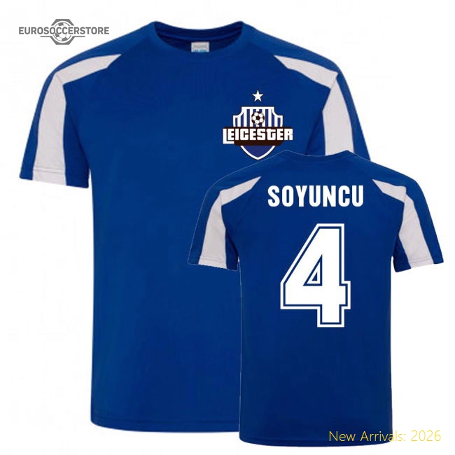 Caglar Soyuncu Leicester City Sports Training Jersey (Blue)-Vantage Point Soccer